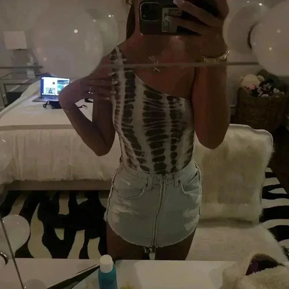 Brooklyn Karma Tie Dye Bodysuit Mixology - Picture 3 of 3